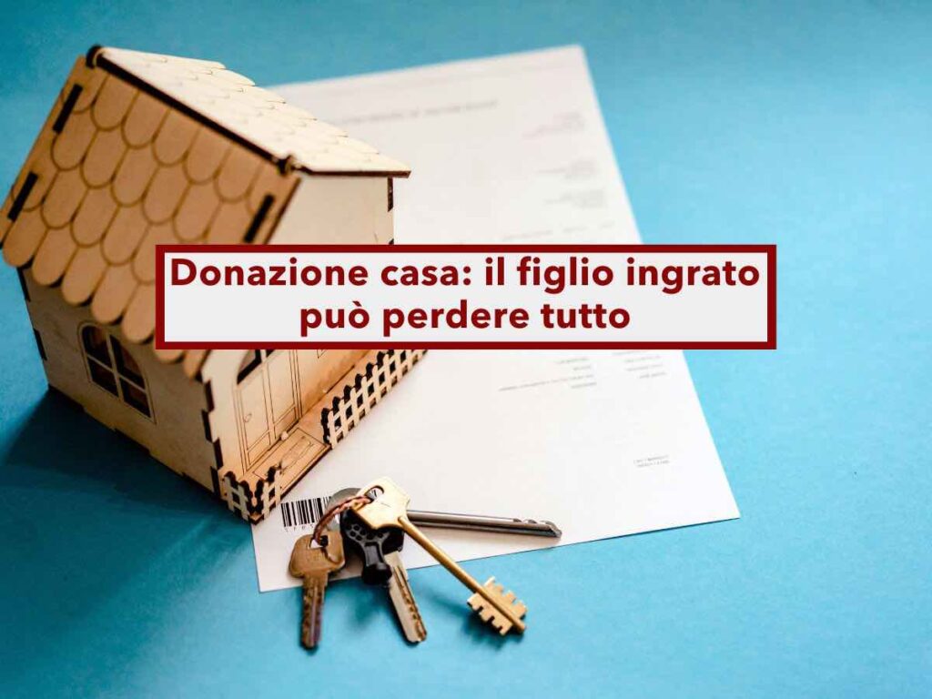 donazioni immobili vendita con agenzia immobiliare