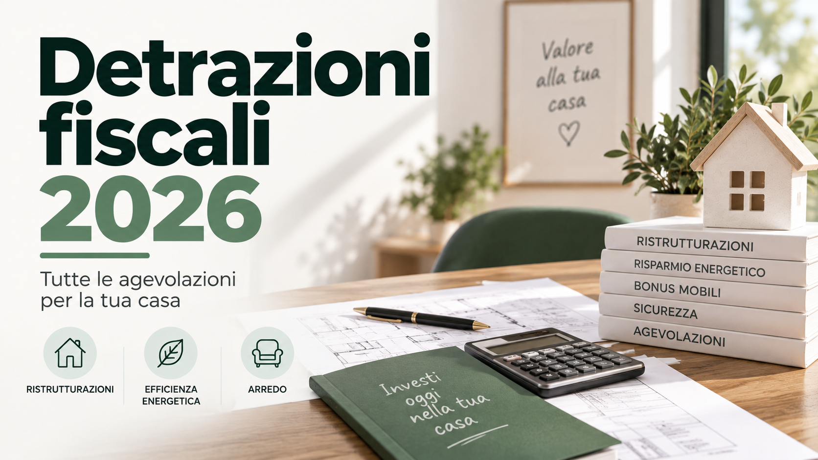 Detrazioni fiscali 2026!