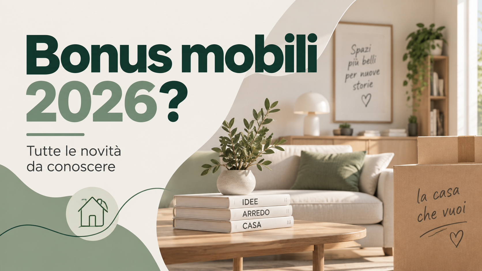 Bonus Mobili 2026!